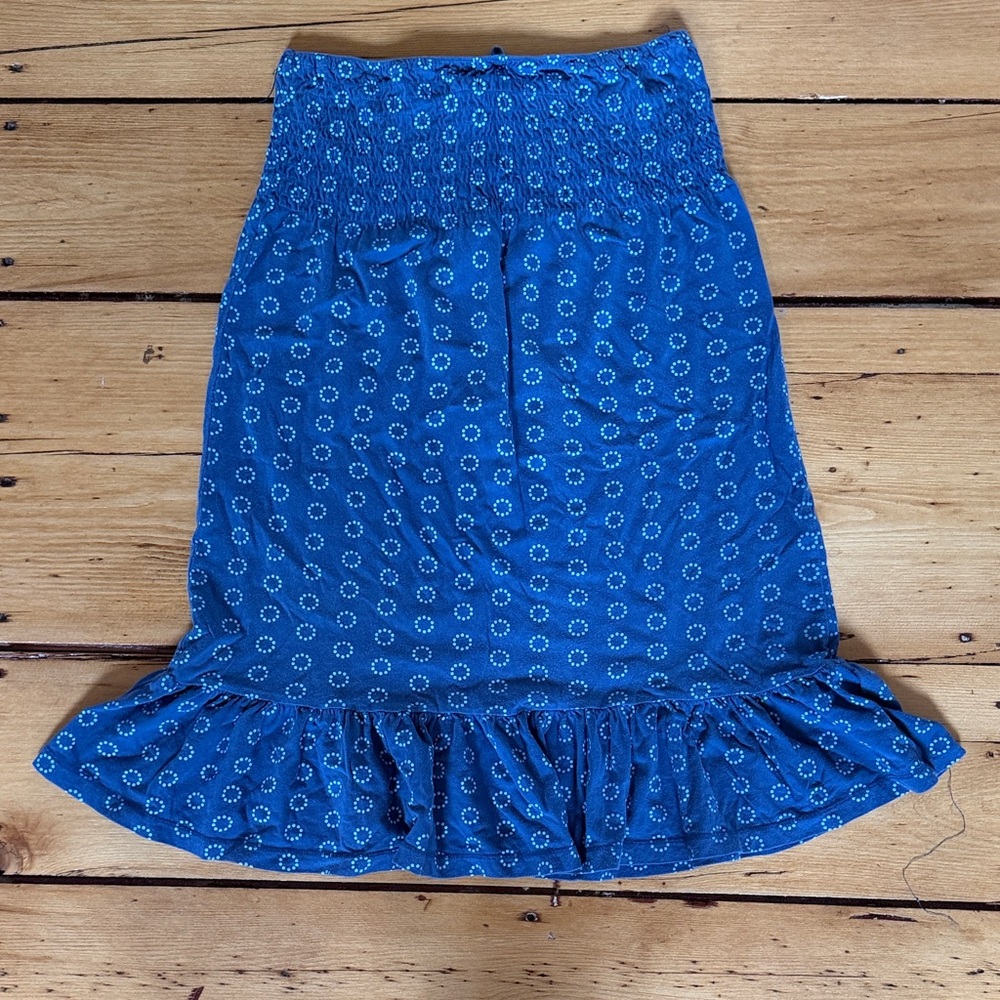 Blue Floral Women's Skirt
